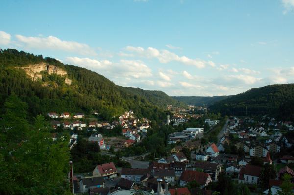 Blick über Oberndorf